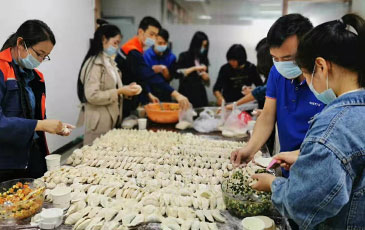 濃情冬至，其樂融融，銳天團(tuán)隊與客戶共度佳節(jié)